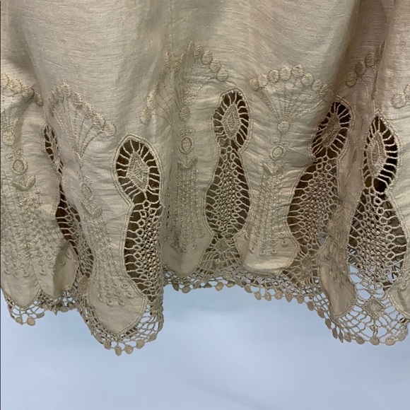 NWT CHICO'S long skirt size 3 beige - Picture 2 of 8